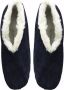 Bernardino Navy echte suede Spaanse sloffen heren Blauw - Thumbnail 4