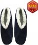Bernardino Navy echte suede Spaanse sloffen heren Blauw - Thumbnail 5