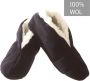 Bernardino Spaanse Sloffen 100% Wol Blauw - Thumbnail 6