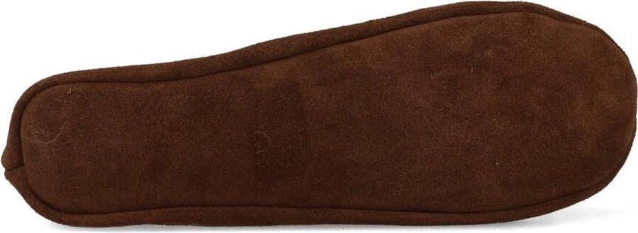 Bernardino Spaanse Slof Wol gevoerd (916) Mocca