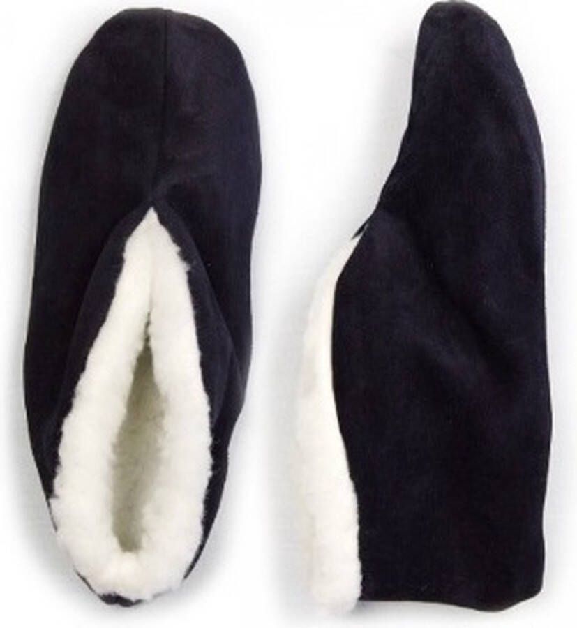 Bernardino ® Spaanse sloffen 100% wol donkerblauw Unisex - Foto 8