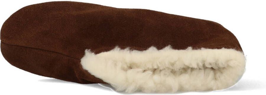 Bernardino Spaanse sloffen 100% Wol Spaanse Sloffen Bruin