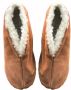 Bernardino Beige echte suede Spaanse sloffen - Thumbnail 4