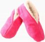 Bernardino Spaanse sloffen ® 100% Wol Roze - Thumbnail 2