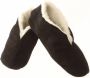 Bernardino Spaanse sloffen ® 100% Wol Spaanse Sloffen Zwart - Thumbnail 6