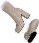 BiBi Lou 521p10vk Enkellaarsjes Enkelboots met rits Dames Taupe - Thumbnail 10