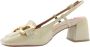 BIBI LOU Slingbacks Dames 543z10vk Maat: 36 Materiaal: Leer Kleur: Groen - Thumbnail 8