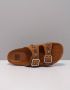 Bruin Tinten 831z94hg Slippers Dames Cognac - Thumbnail 6