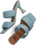 BiBi Lou 876z11hg Muiltjes Dames Blauw - Thumbnail 6