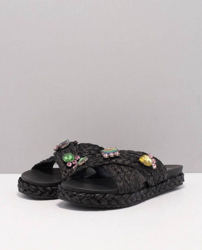 BiBi Lou 889z70hg Slippers Dames Zwart