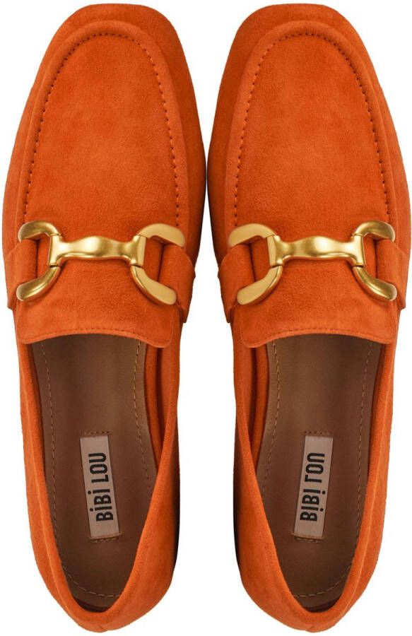 BiBi Lou Dames Instappers & Ballerina's Zagreb Orange Oranje