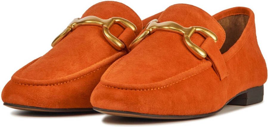BiBi Lou Dames Instappers & Ballerina's Zagreb Orange Oranje