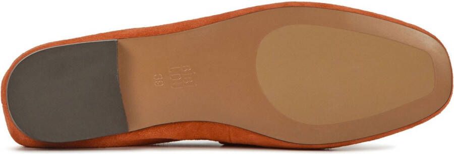 BiBi Lou Dames Instappers & Ballerina's Zagreb Orange Oranje