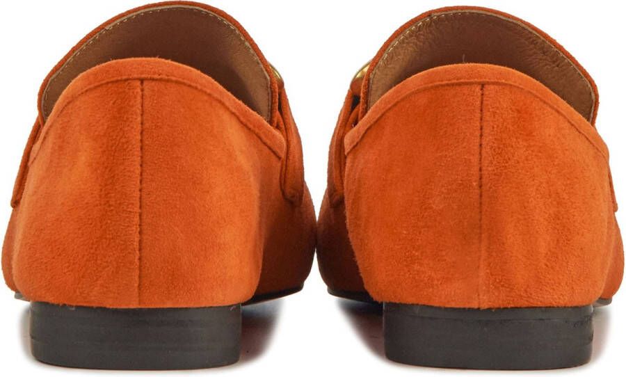 BiBi Lou Dames Instappers & Ballerina's Zagreb Orange Oranje