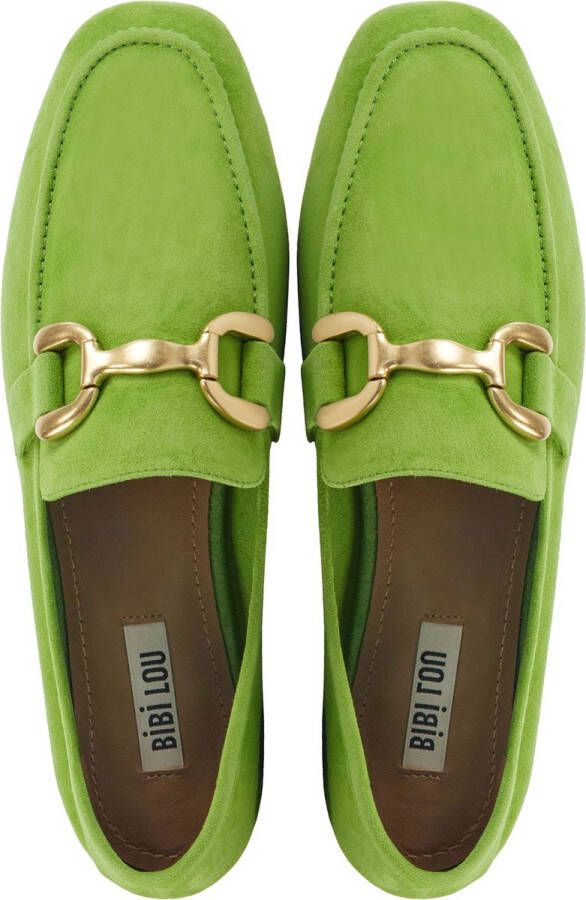 BiBi Lou Dames Instappers & Ballerina's Zagreb Pistacho Groen