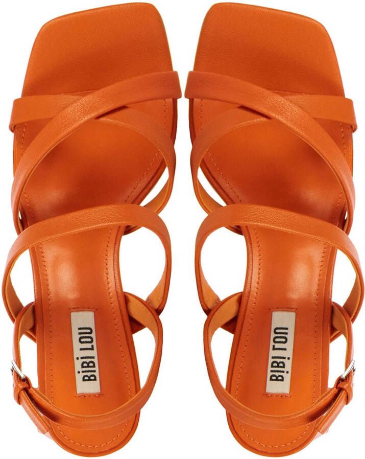 Bibi Lou Stijlvolle hoge hak sandalen voor vrouwen Orange Dames - Foto 12