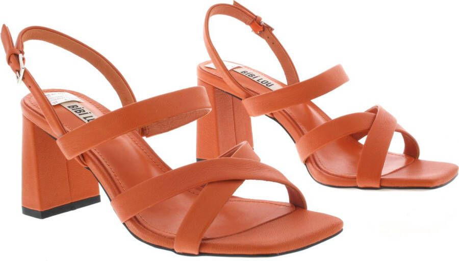 Bibi Lou Stijlvolle hoge hak sandalen voor vrouwen Orange Dames - Foto 10