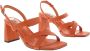 Bibi Lou Stijlvolle hoge hak sandalen voor vrouwen Orange Dames - Thumbnail 10