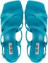 Bibi Lou Elegante Hoge Hak Sandalen Blauw Dames - Thumbnail 5