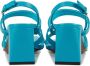 BIBI LOU Sandalen Dames 612z40vk Maat: 36 Materiaal: Leer Kleur: Blauw - Thumbnail 10