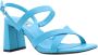 Bibi Lou Elegante Hoge Hak Sandalen Blauw Dames - Thumbnail 9