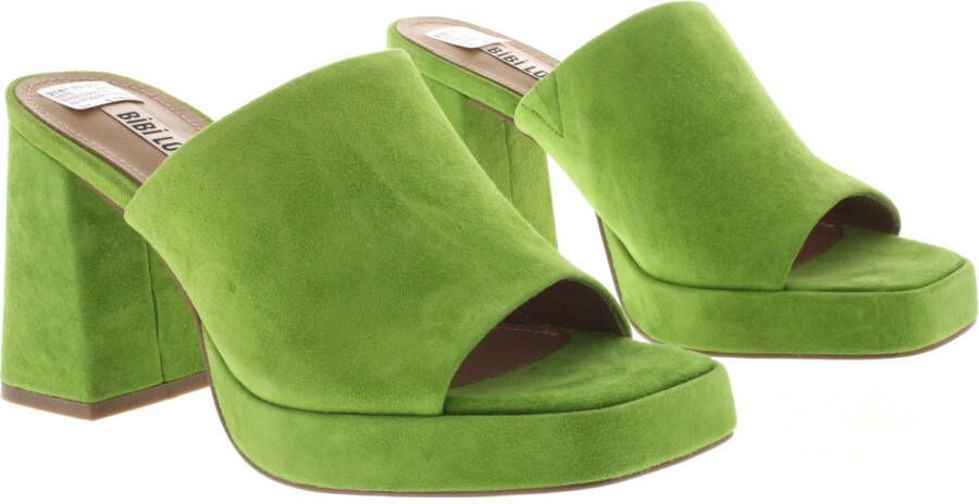 BiBi Lou Dames Slippers 621p30vk Pistach Groen