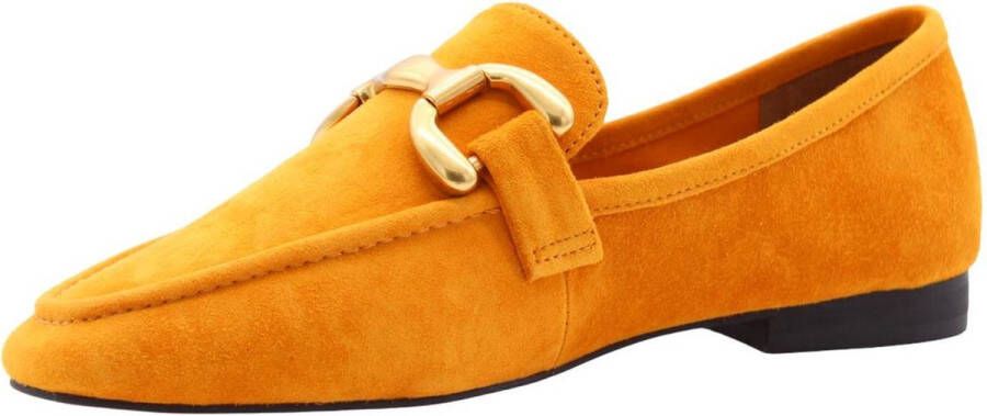 Bibi Lou Fluwelen Loafers Orange Dames - Foto 2