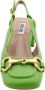 BIBI LOU Slingbacks Dames 543z10vk Maat: 38 Materiaal: Leer Kleur: Groen - Thumbnail 9