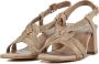 Bibi Lou Roségouden Hoge Hak Sandalen Beige Dames - Thumbnail 8