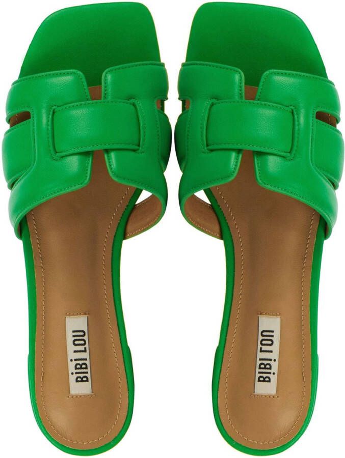 BiBi Lou Slippers Slides Dames 760Z10VK Groen