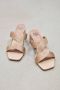 Bibi Lou Rose Gouden Sandalen met Twist Detail en Hak Yellow Dames - Thumbnail 7