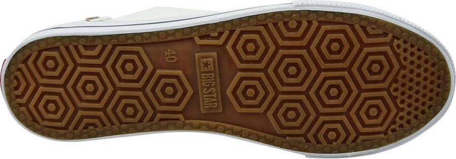 Big Star Shoes DD274336 Vrouwen Wit Sneakers