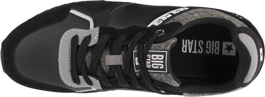 Big Star Shoes JJ174145 Mannen Zwart Sneakers