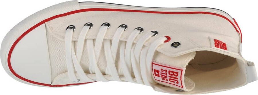 Big Star Shoes JJ274127 Vrouwen Wit Sneakers