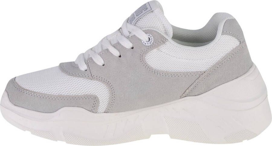 Big Star Shoes JJ274A112 Vrouwen Wit Sneakers