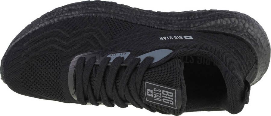 Big Star Shoes KK174018 Mannen Zwart Sneakers