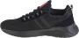 Big Star Shoes KK174255 Mannen Zwart Sneakers - Thumbnail 5