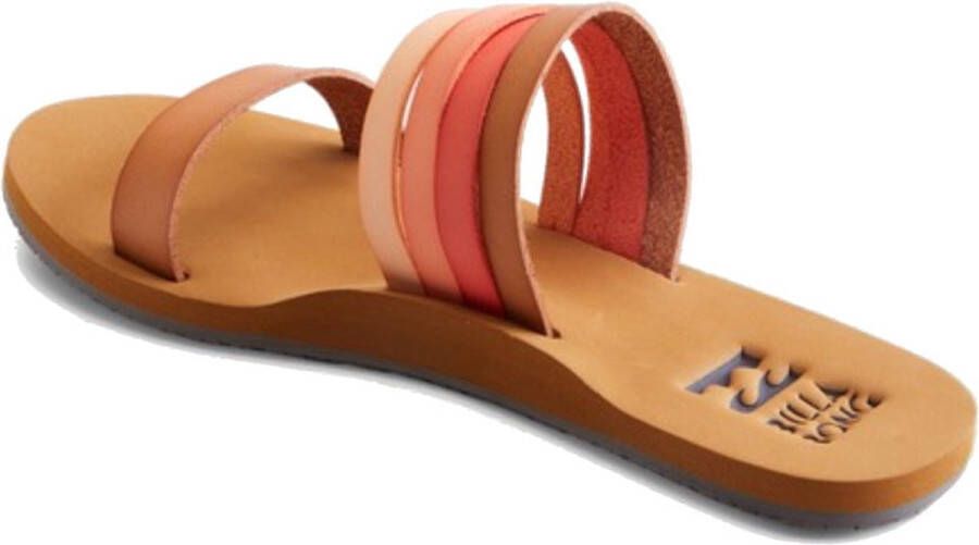 Billabong Sunny Isles Slippers Orange Crush - Foto 3