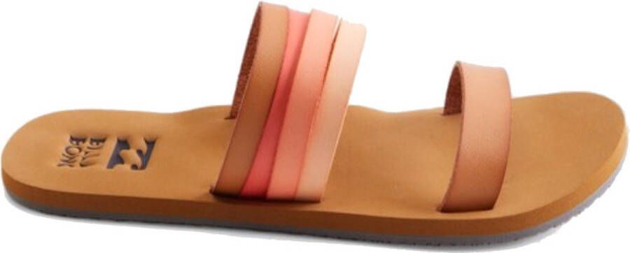 Billabong Sunny Isles Slippers Orange Crush
