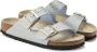 Birkenstock Arizona Dames Slippers Shiny Python Dusty Blue Narrow fit | Blauw | Microvezel - Thumbnail 12