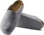 Birkenstock Amsterdam Light Gray narrow VEG Felt Wooly Home Unisex Pantoffels Lichtgrijs - Thumbnail 7