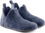 Birkenstock Andermatt Kids Standard WZ Narrow Unisex Sloffen Dark Blue - Thumbnail 6
