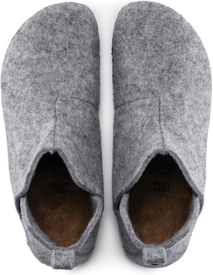 Birkenstock Andermatt pantoffels grijs narrow uni (1017516)