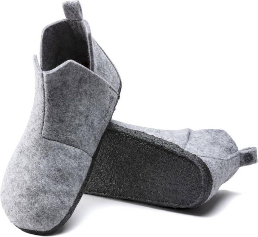 Birkenstock Andermatt pantoffels grijs narrow uni (1017516)