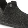 Birkenstock Andermatt Pantoffels Anthracite Regular fit | Zwart | Wolvilt - Thumbnail 12