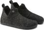Birkenstock Andermatt Pantoffels Anthracite Regular fit | Zwart | Wolvilt - Thumbnail 9