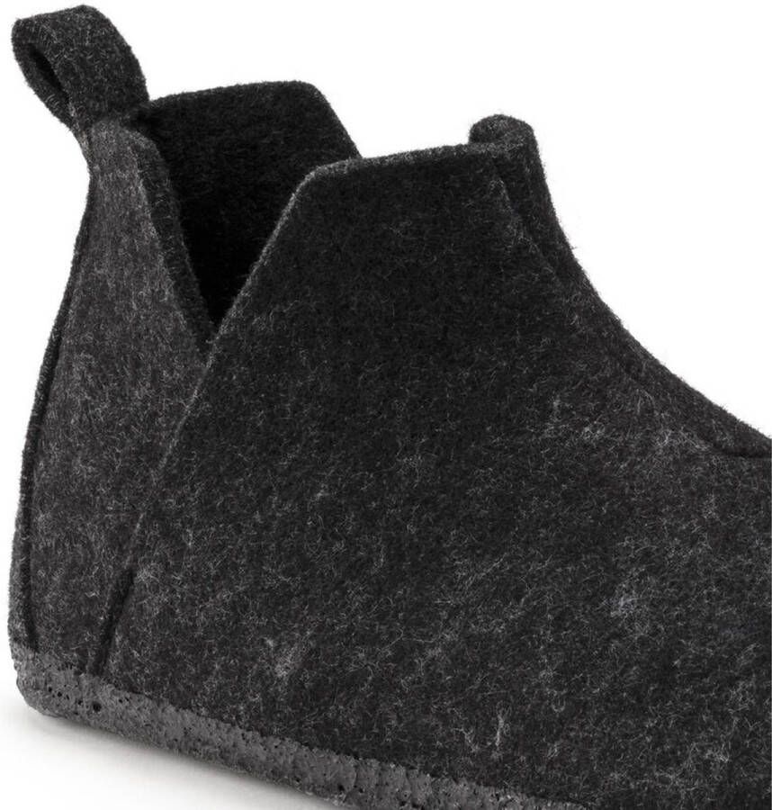 Birkenstock Andermatt pantoffels smal grijs Dames