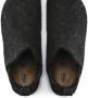 Birkenstock Andermatt Pantoffels Anthracite Narrow fit | Zwart | Wolvilt - Thumbnail 55