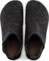 Birkenstock Andermatt Pantoffels Anthracite Narrow fit | Zwart | Wolvilt - Thumbnail 44