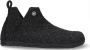 Birkenstock Andermatt Pantoffels Anthracite Narrow fit | Zwart | Wolvilt - Thumbnail 46